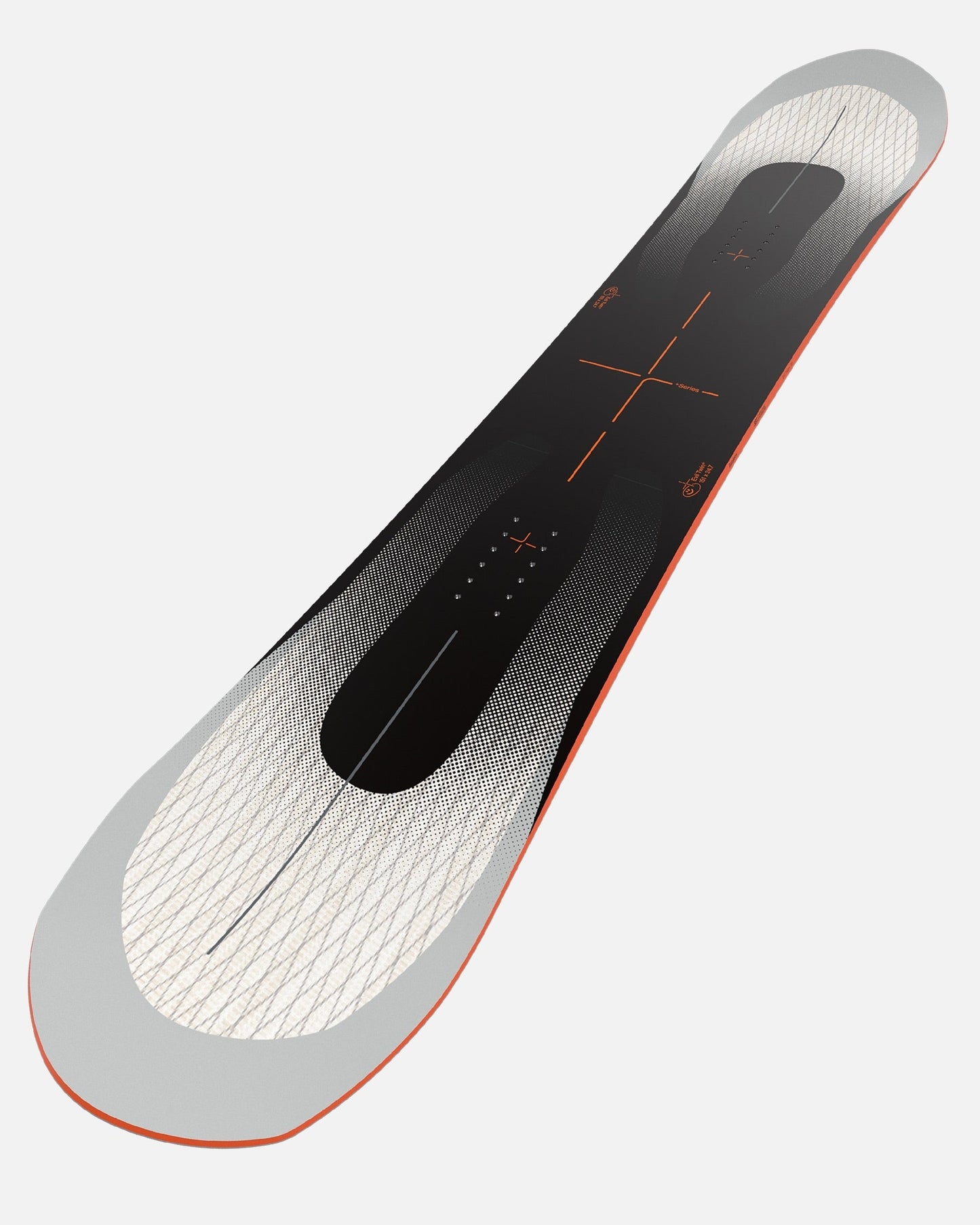 Men snowboard sale Bataleon in black and orange. Evil Twin+ 2025 | Bataleon Snowboards™ 2025.