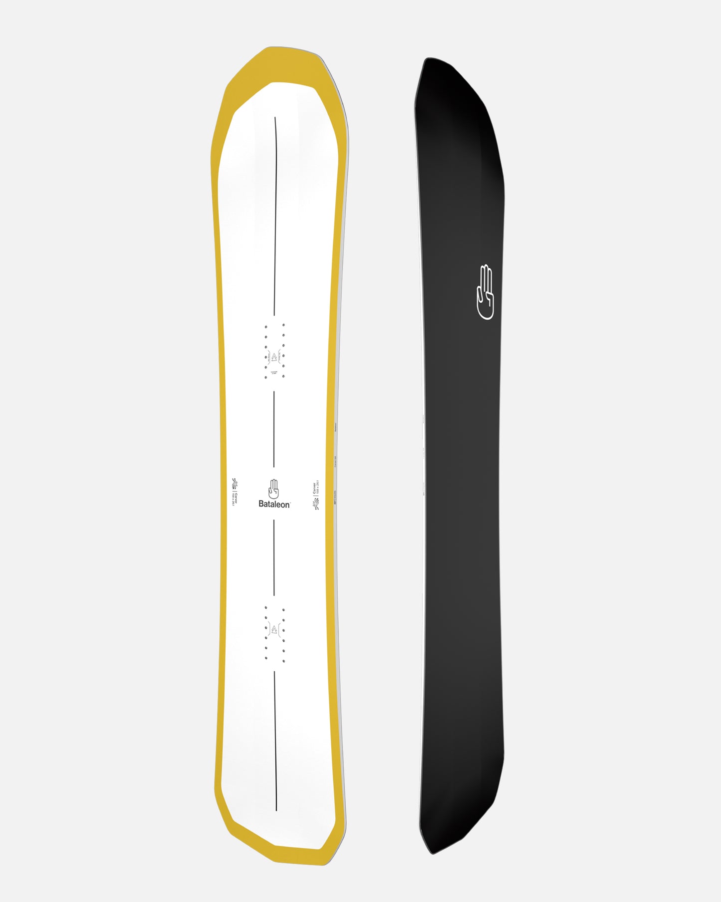 Bataleon carver 2023-2024 mens snowboard two