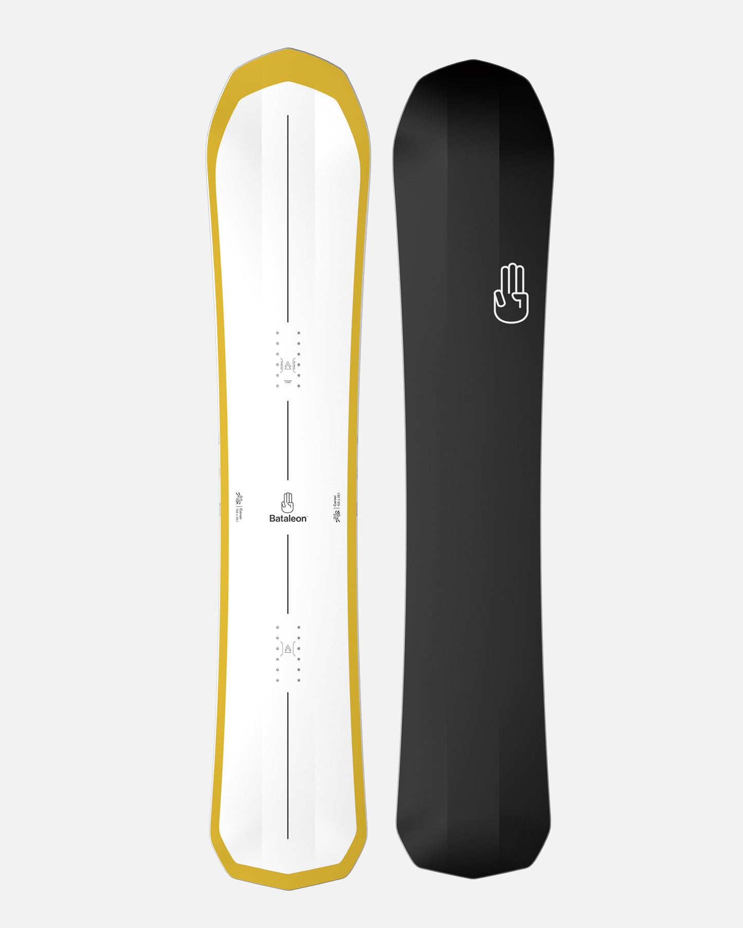 Bataleon carver 2023-2024 mens snowboard seven