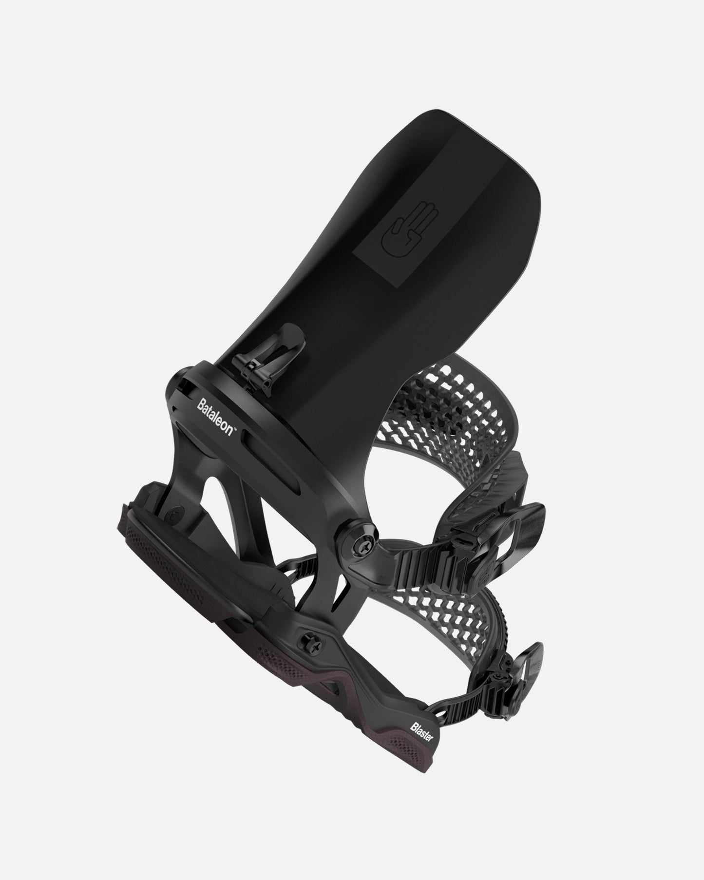 Bataleon blaster Asymwrap 2023-2024 black mens snowboard bindings one