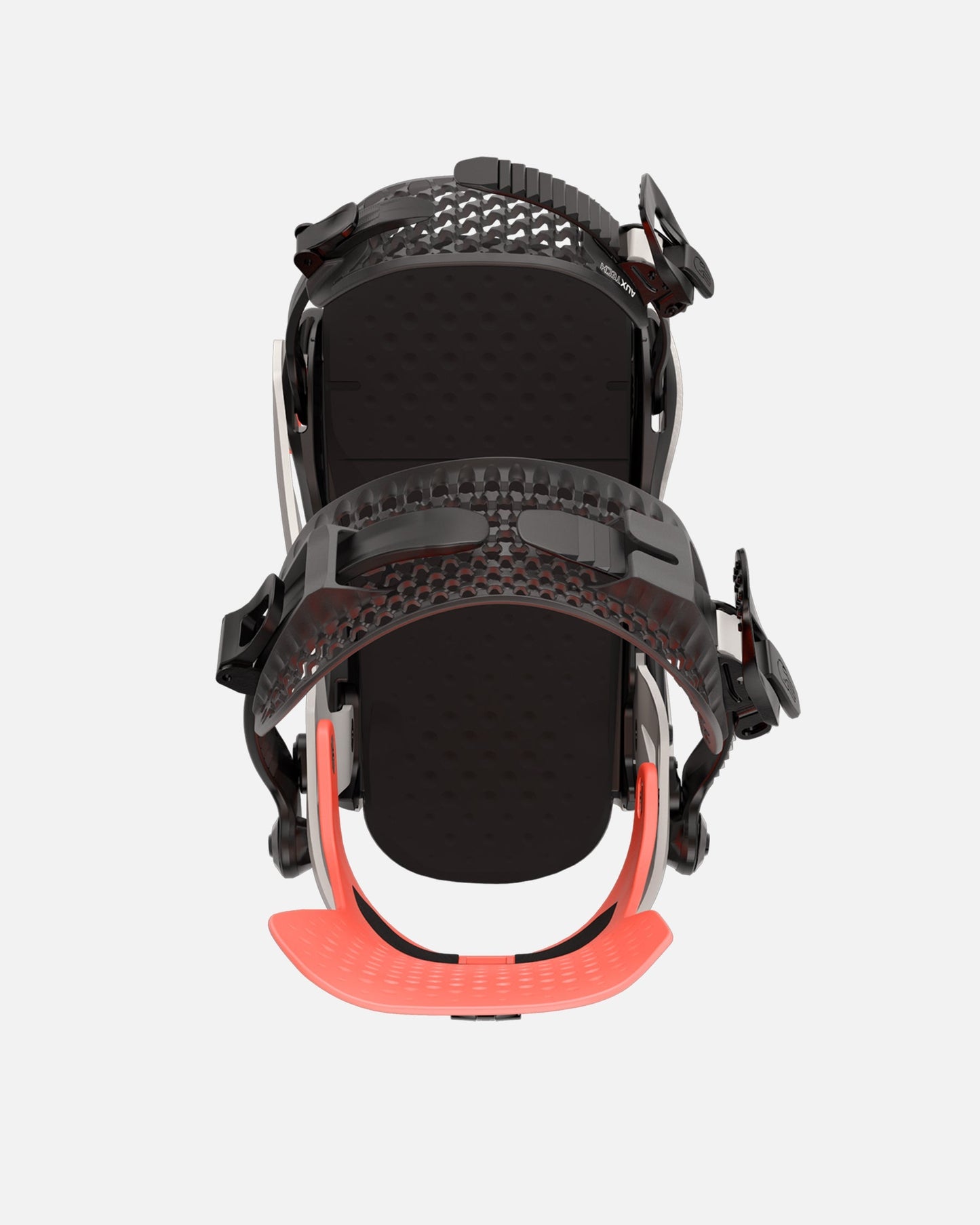 Bataleon blaster Asymwrap 2023-2024 neon red glacier gray mens snowboard bindings six