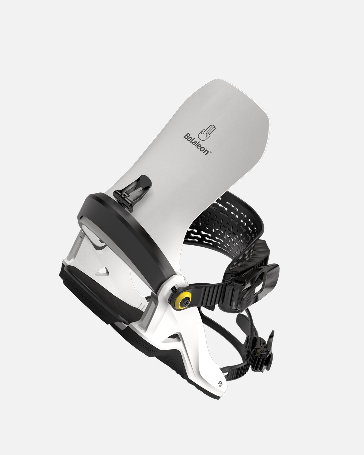 Bataleon fly heelwrap 2023-2024 white mens snowboard bindings one