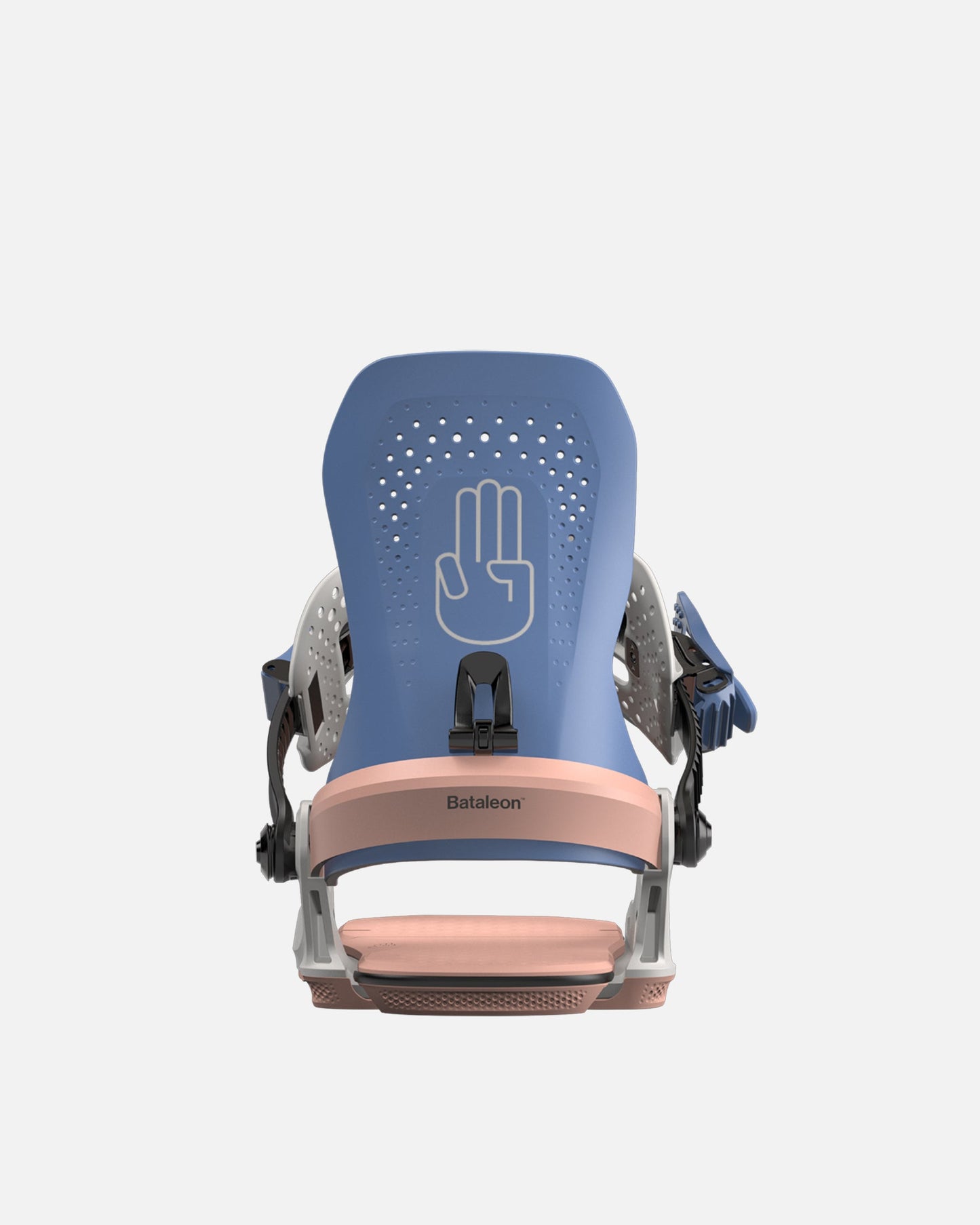 Bataleon gata heelwrap 2023-2024 lavender glacier gray womens snowboard bindings four