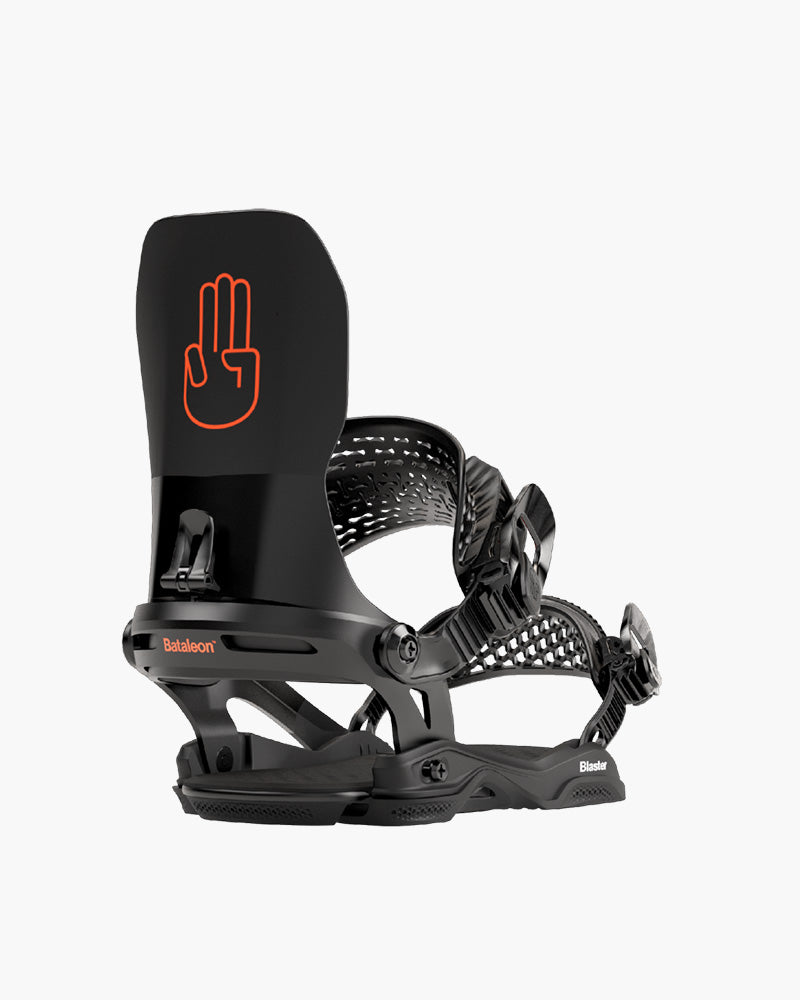Bataleon Blaster Asymwrap 2023 mens snowboard bindings front cover product photo