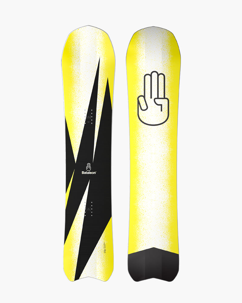 Bataleon Party Wave mens snowboard 2023 back cover product photo