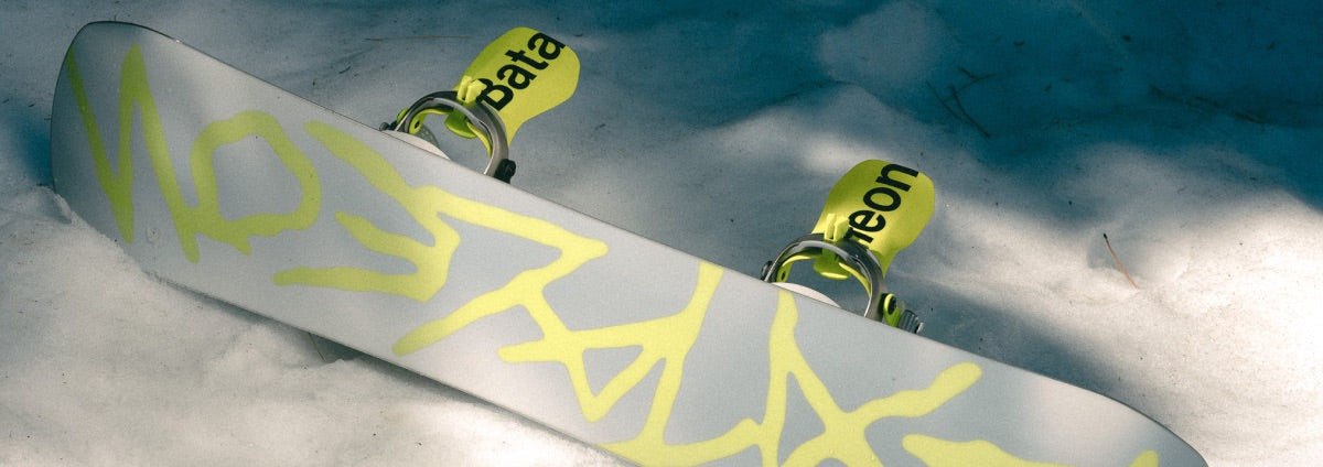 Bataleon Fase bindings being used on the mountain