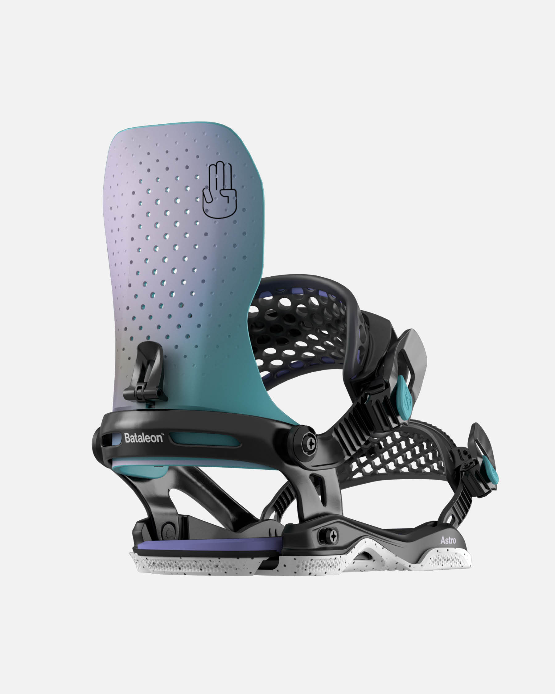 color-midnight-fade Balaleon Astro Snowboard Bindings men's snowboard bindings