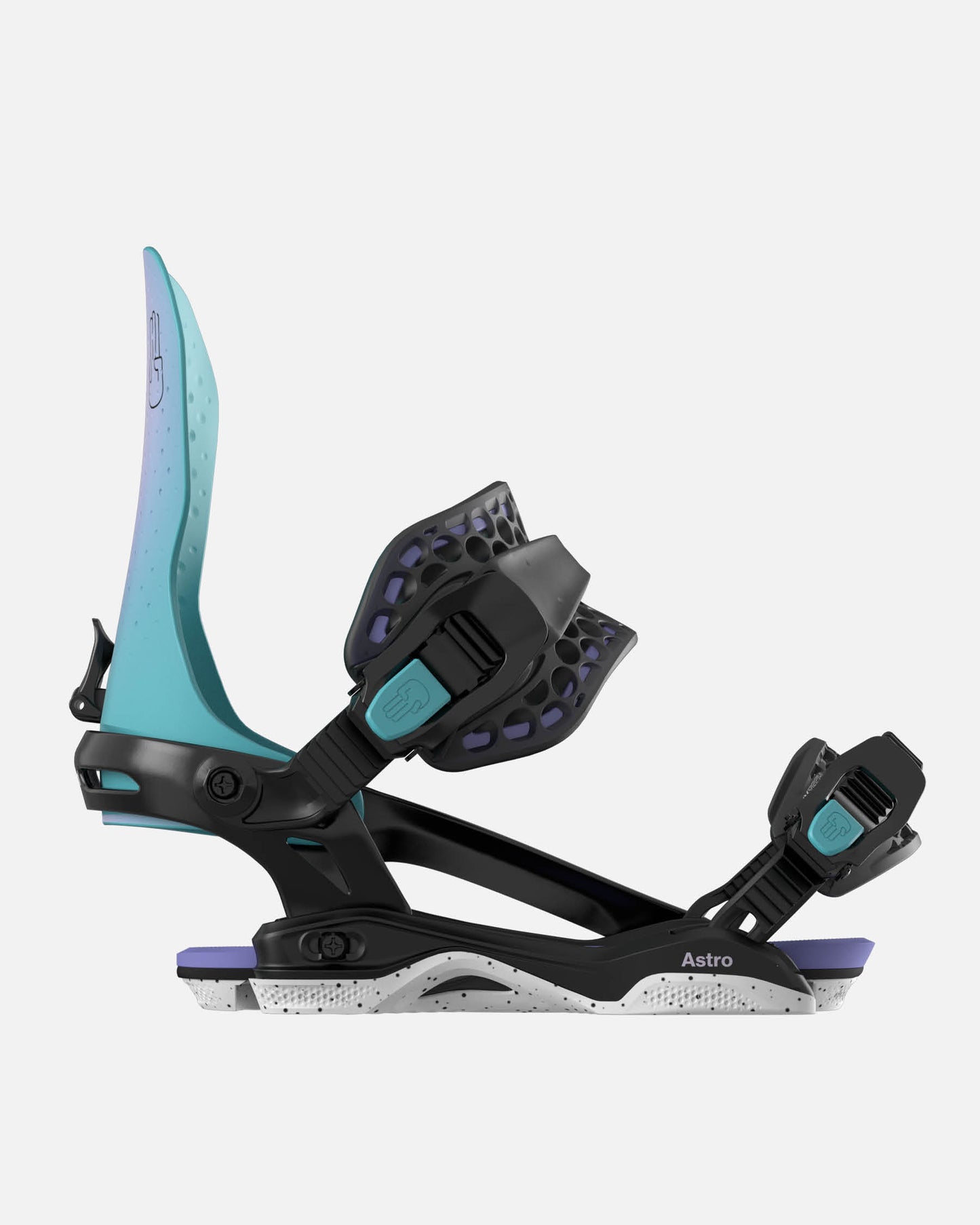 color-midnight-fade Balaleon Astro Snowboard Bindings men snowboarding bindings