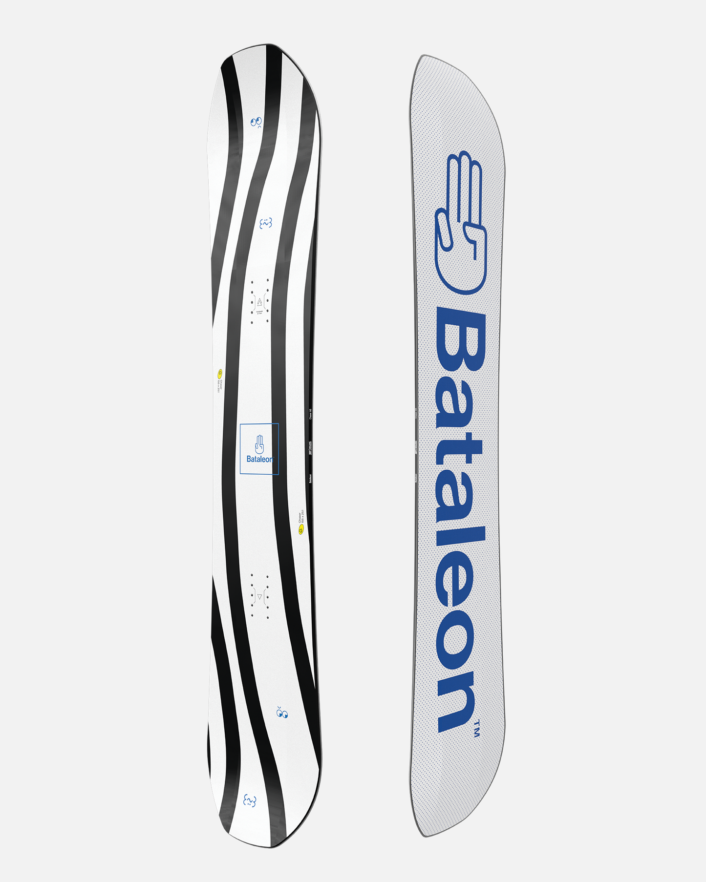 Men's snowboard sale in black and grey. Chaser 2025 | Bataleon Snowboards™ 2025.