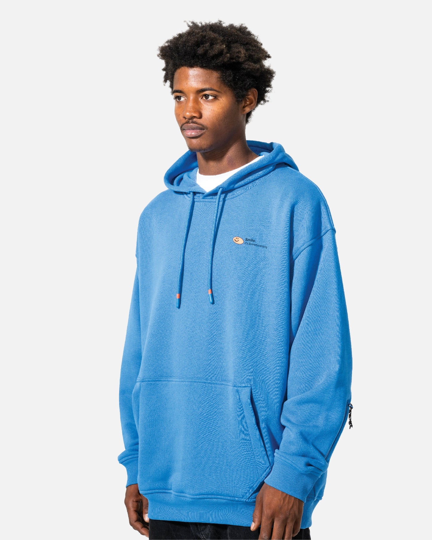 color-sky-blue Snowproof Hoodie 2025 | Bataleon Snowboards™ waterproof snowboarding hoodie