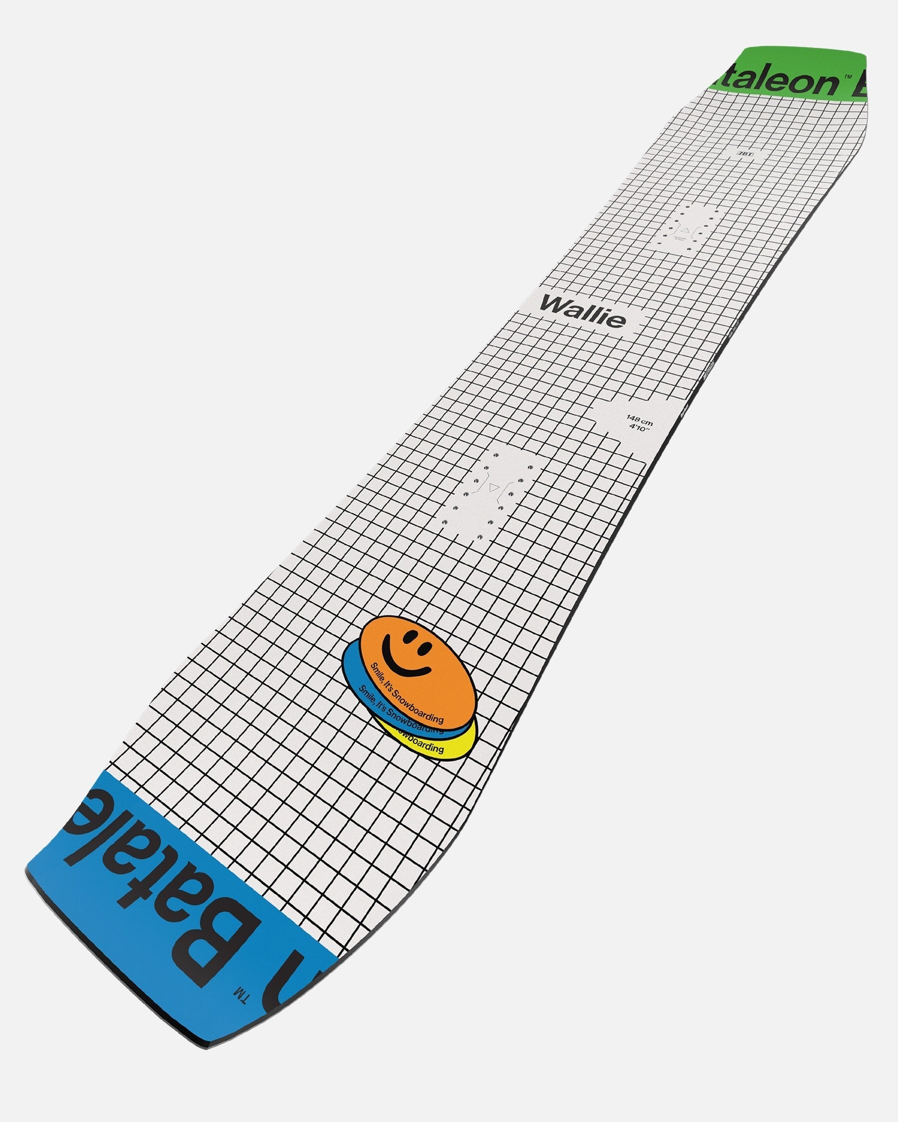 Men snowboard sale Bataleon in checkered multicolor. Wallie 2025 | Bataleon Snowboards™ 2025.