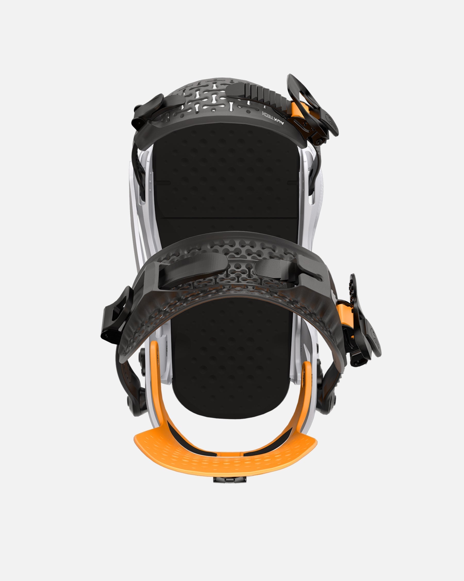 color-neon-orange/glacier-gray Bataleon chaos Asymwrap 2023-2024 neon orange glacier gray mens snowboard bindings six