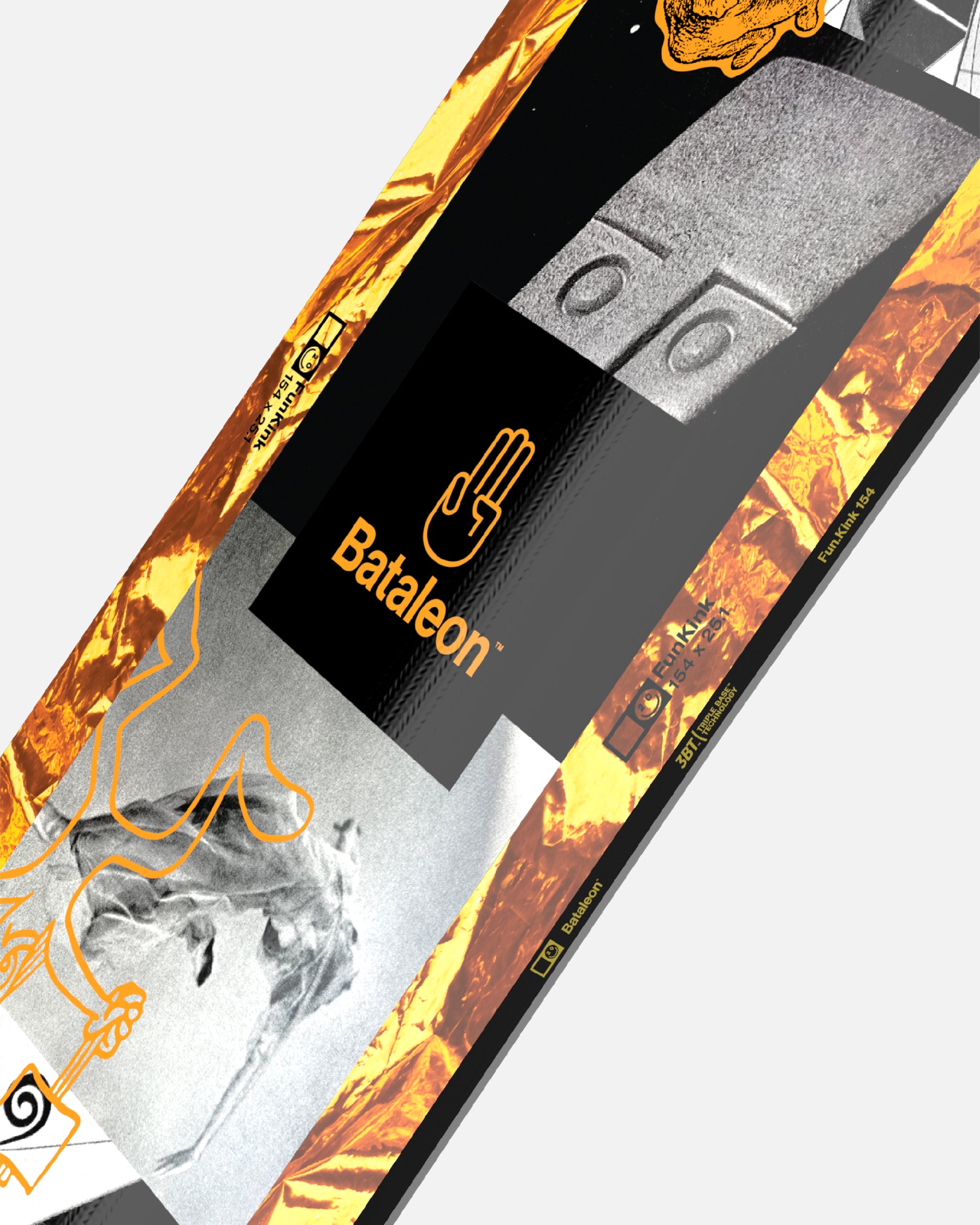 Bataleon funkink 2023-2024 mens snowboard five