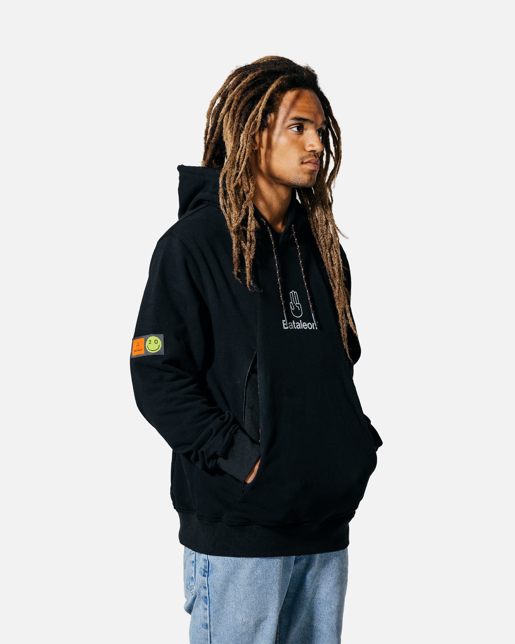 Bataleon snowproof delta hoodie 2023-2024 black apparel two