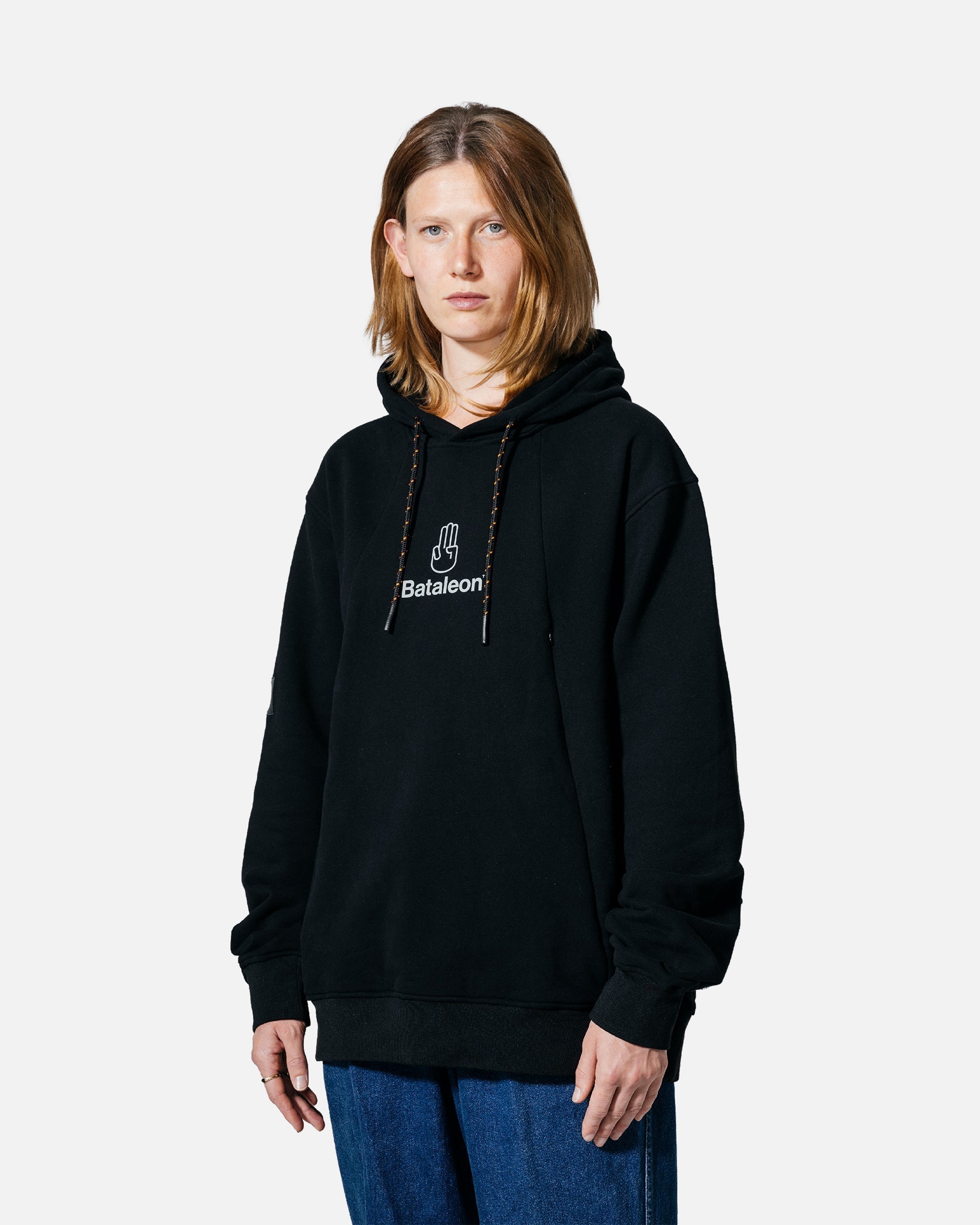 Bataleon snowproof delta hoodie 2023-2024 black apparel six
