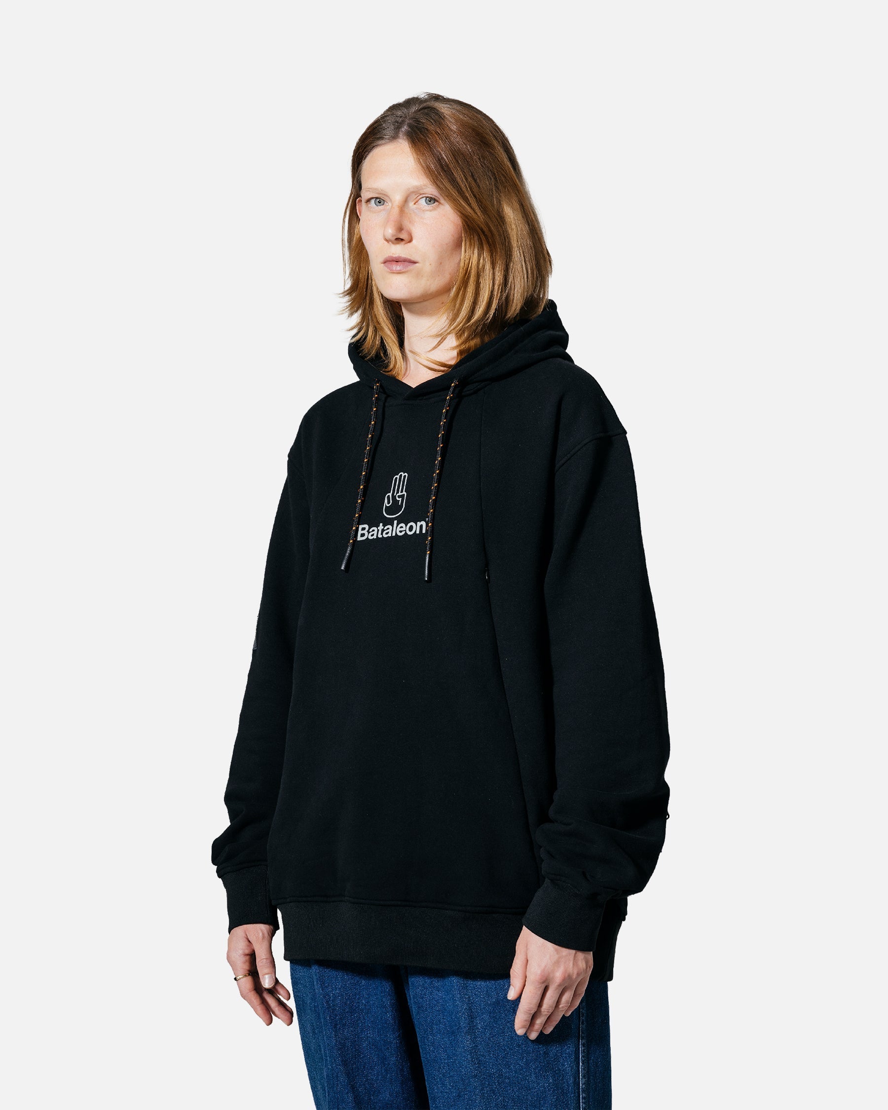 Bataleon snowproof delta hoodie 2023-2024 black apparel seven