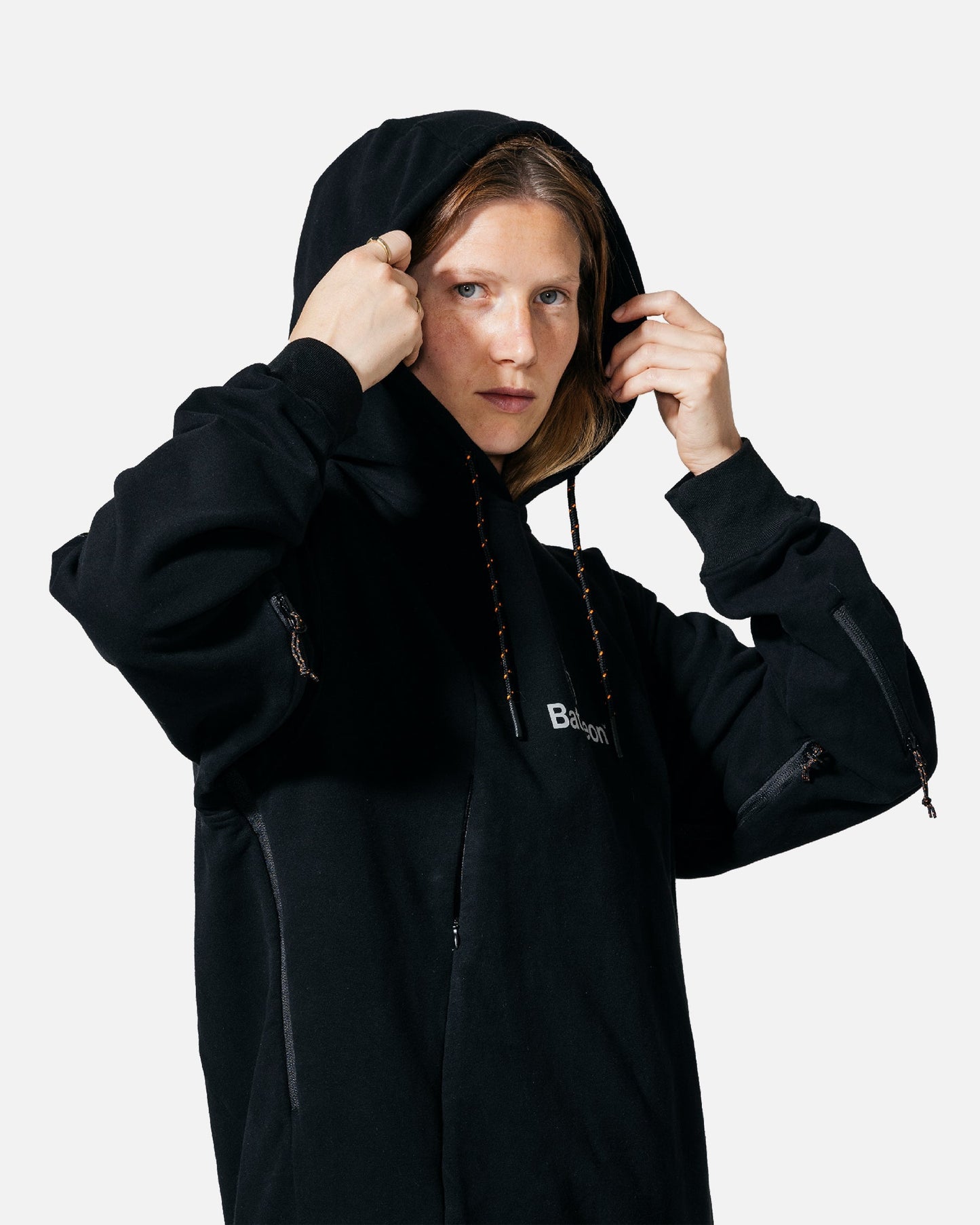 Bataleon snowproof delta hoodie 2023-2024 black apparel eight