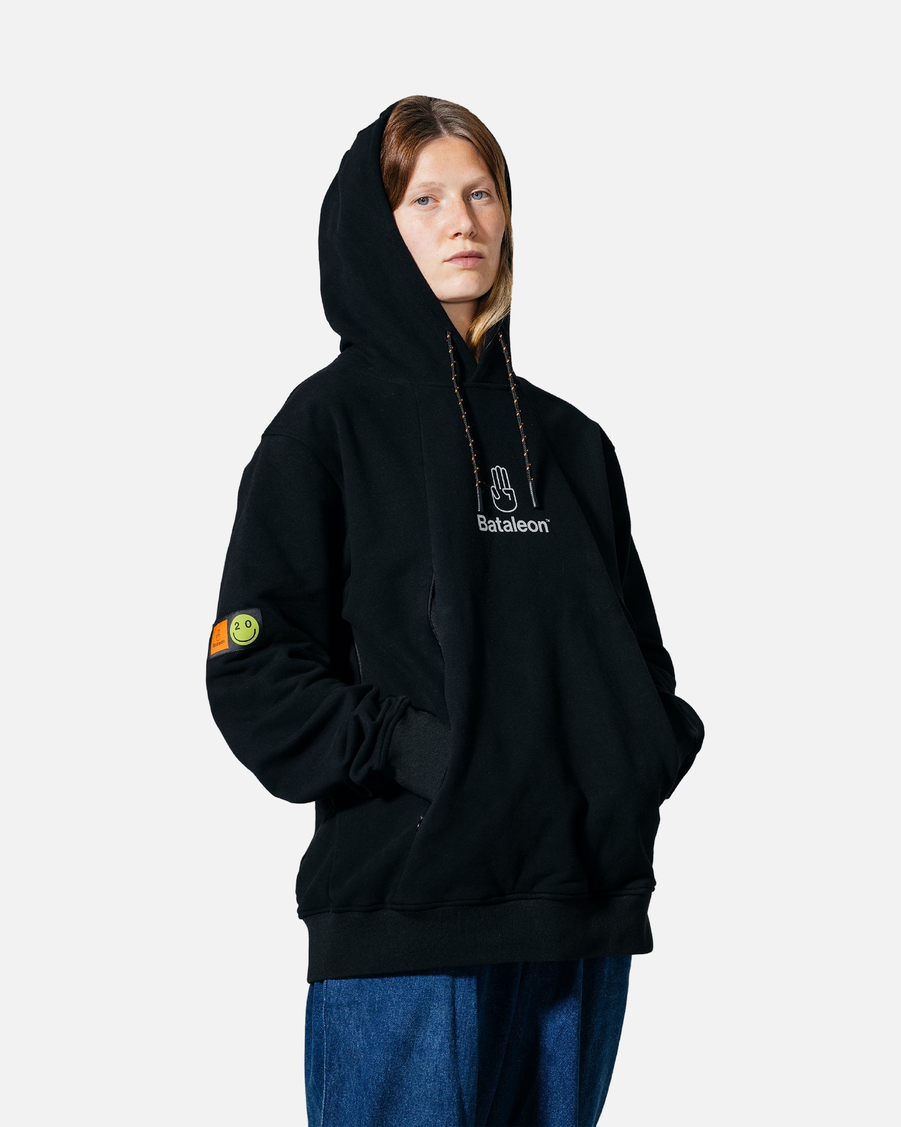 Bataleon snowproof delta hoodie 2023-2024 black apparel nine