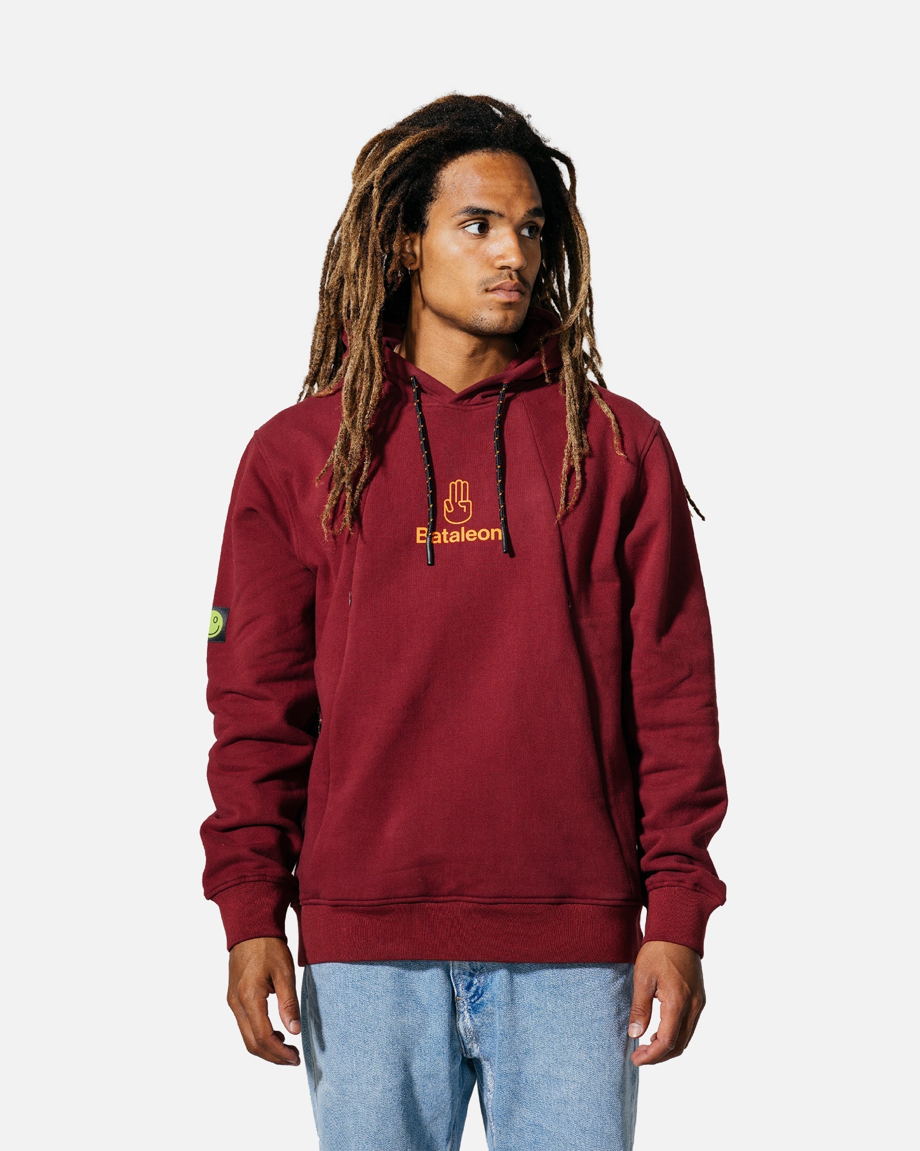 Bataleon snowproof delta hoodie 2023-2024 ruby wine apparel one