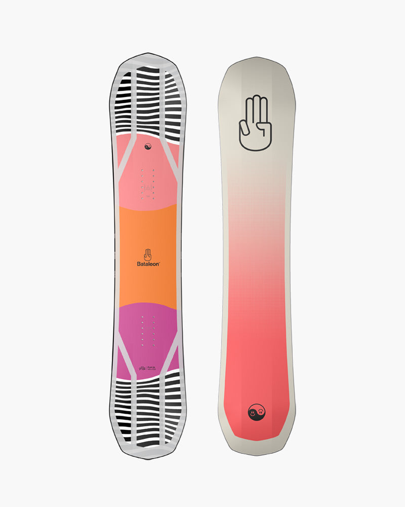 Bataleon Push Up womens snowboard 2023 back cover product photo